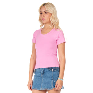 BASIC COTTON SHORT SLEEVE T-SHIRT