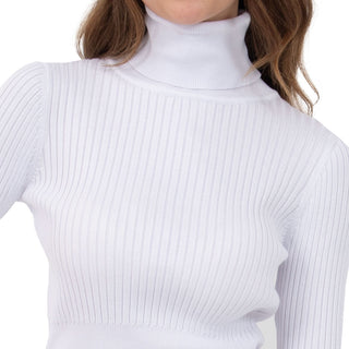 PLAYERA PARA MUJER KNIT HIGTH NECK FOREVER 21