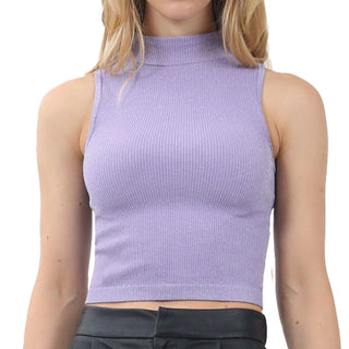 TOP PARA MUJER CUELLO ALTO CON CANALES FOREVER 21