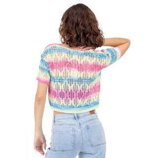 Playera Tejida Relaxed Fit