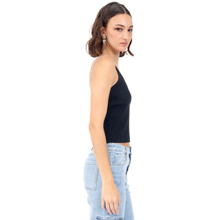 TOP DE TIRANTES ESCOTE ABIERTO PARA MUJER FOREVER 21