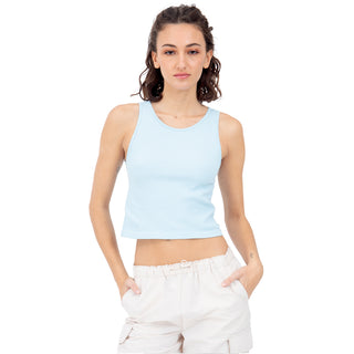 CROP TOP SEAMLESS BÁSICO PARA DAMA FOREVER 21