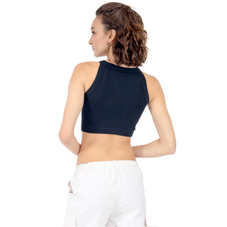 Top Slim Fit de Rib