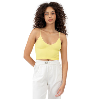 CROP TOP SLIM FIT  STRAPPY PARA DAMA FOREVER 21