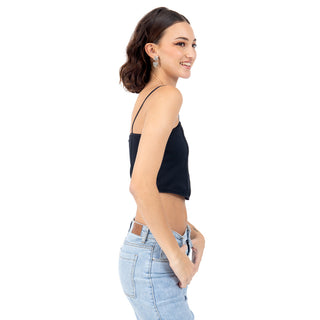 Top Corto Corset con Tirantes