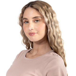 Playera Crop con Rib