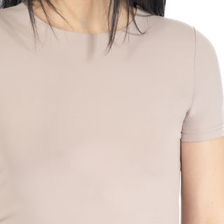 Playera Básica Slim Tipo Crop