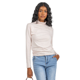 Playera  Slim Fit Cuello Alto