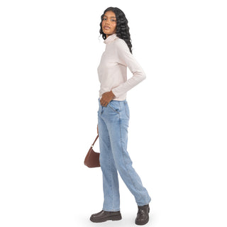 Playera Slim Fit Cuello Alto