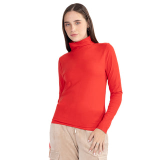 Playera  Slim Fit Cuello Alto