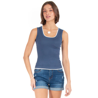 T-SHIRT RIB TANK TOP DPLAY031