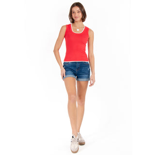 T-SHIRT RIB TANK TOP DPLAY031