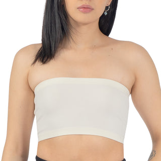 Playera Top sin Tirantes Seamless