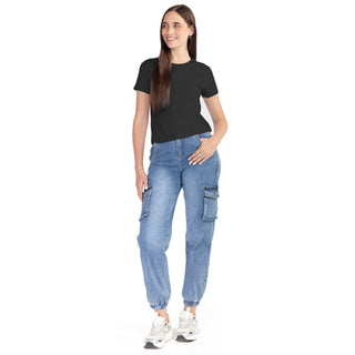 Playera Regular Fit Básica Manga Corta