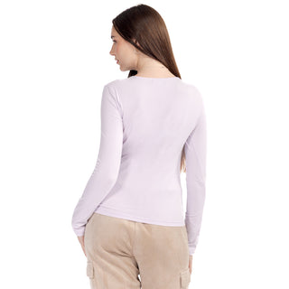 Playera  Slim Fit Básica Manga Larga