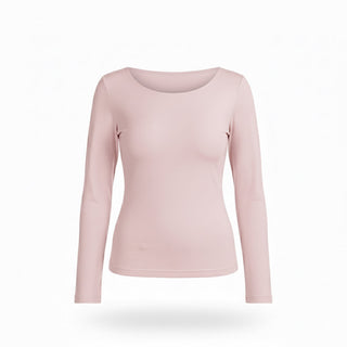 Playera Slim Fit Básica Manga Larga