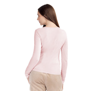 Playera  Slim Fit Básica Manga Larga