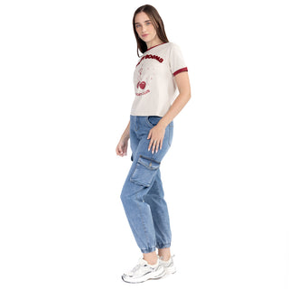 Playera Regular Fit Estampada