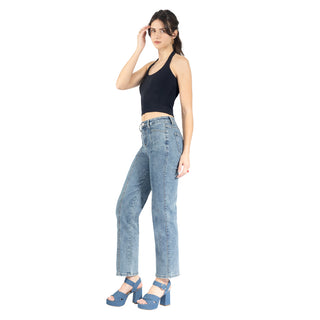 Playera Crop Slim Fit sin Mangas Halter