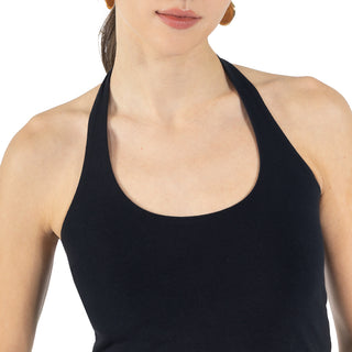 Playera Crop Slim Fit sin Mangas Halter