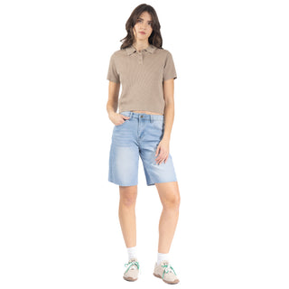 Playera Polo Tejida