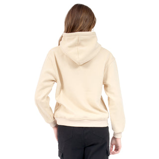 SUDADERA PARA MUJER HOODIE WITH PRINT AND PURSE FOREVER 21