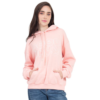 SUDADERA PARA MUJER PRINTED FASHION HOODIE FOREVER 21