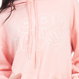 SUDADERA PARA MUJER PRINTED FASHION HOODIE FOREVER 21