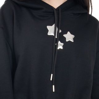 SUDADERA PARA MUJER FASHION HOODIE WITH STARS FOREVER 21