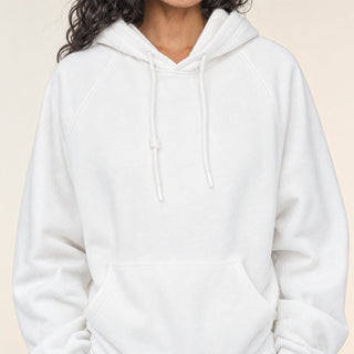 Sudadera Hoodie Oversized para Mujer Forever 21 #color_hueso
