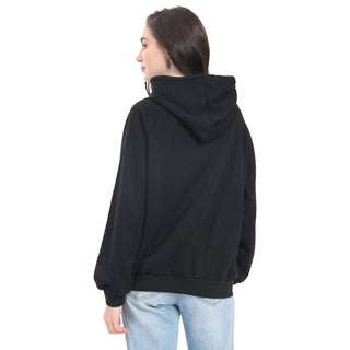 SUDADERA PARA MUJER FASHION HOODIE WITH KANGAROO BAG FOREVER 21