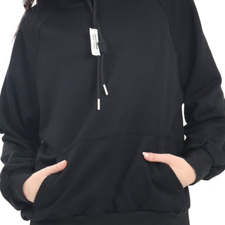 SUDADERA PARA MUJER FASHION HOODIE WITH KANGAROO BAG FOREVER 21