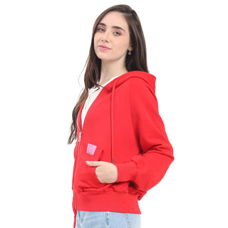 SUDADERA PARA MUJER FASHION BASIC HOODIE FOREVER 21