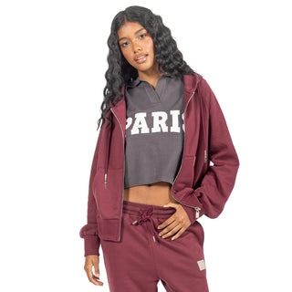 Sudadera Relaxed Fit con Cierre