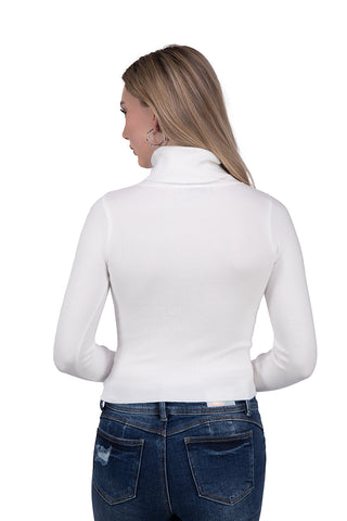 Sueter Slim Fit con Cuello Alto