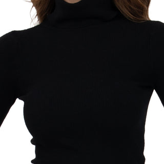 SWEATER PARA MUJER KNIT HIGTH NECK LONG FITED FOREVER 21