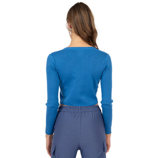 Sweater Cardigan Crop Slim Fit