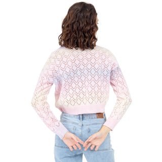 SWEATER CORTO MULTICOLOR HIPPIE STYLE PARA DAMA FOREVER 21