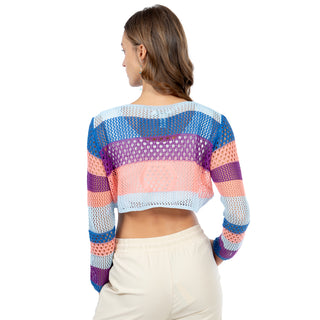 SWEATER CROPPED TEJIDO PARA DAMA FOREVER 21