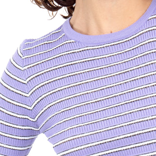 SWEATER LIGERO CON RAYAS PARA MUJER FOREVER 21