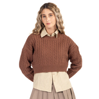 Sweater Tejido Crop