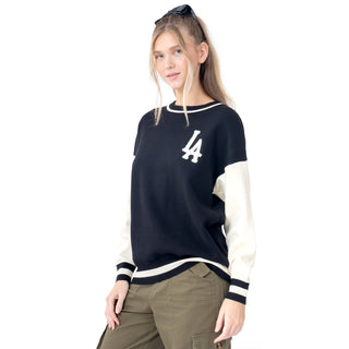 SWEATER PARA MUJER CONTRASTING AND PRINTED LA FOREVER 21