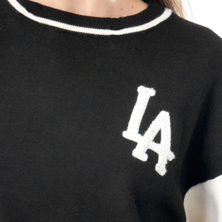 SWEATER PARA MUJER CONTRASTING AND PRINTED LA FOREVER 21