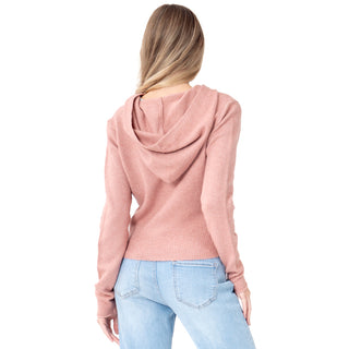 SWEATER PARA MUJER KNIT WITH ZIPPER AT FRONT FOREVER 21