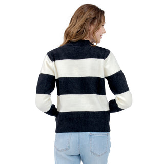 SWEATER PARA MUJER FASHION PRINTED WITH STRIPES FOREVER 21