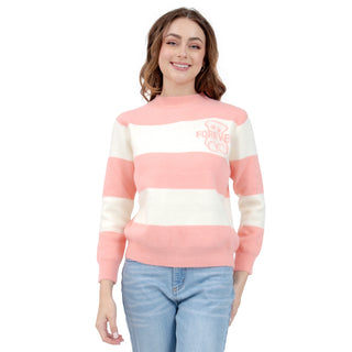 SWEATER PARA MUJER FASHION PRINTED WITH STRIPES FOREVER 21