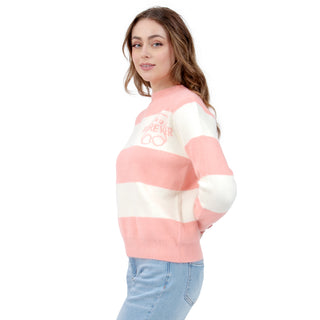 SWEATER PARA MUJER FASHION PRINTED WITH STRIPES FOREVER 21