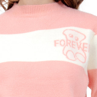 SWEATER PARA MUJER FASHION PRINTED WITH STRIPES FOREVER 21