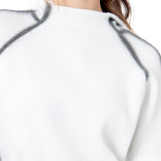 SWEATER PARA MUJER FASHION KNIT CONTRASTING FOREVER 21