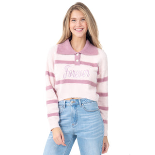 SWEATER PARA MUJER EMBROIDERY FOREVER KNIT FOREVER 21